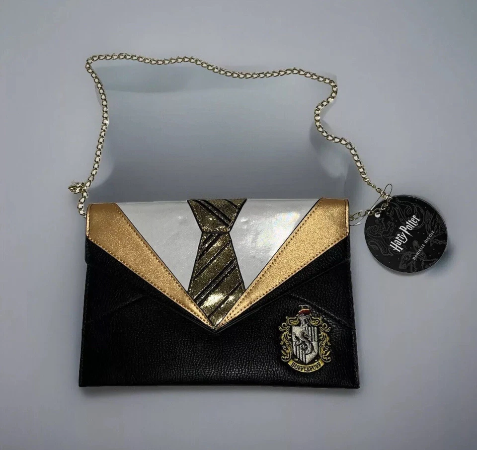 Danielle Nicole Harry Potter Hufflepuff Bolso sin asas Bolso bandolera de hombro Cartera Foto 2 de 3
