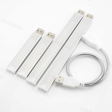 USB Pocket LED Night Light 10/20LED Bulb Lamp Notebook Reading Gadget 5V DC 9H