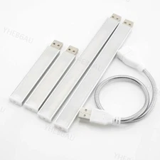 USB Pocket LED Night Light 10/20LED Bulb Lamp Notebook Reading Gadget 5V DC 9H