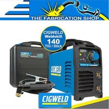 Cigweld Weldskill 140 TIG STICK Welder 10 Amp Single Phase DC Lift Arc W1008140