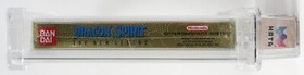 Dragon Spirit The New Legend WATA Carolina  Graded Sealed Nintendo NES Like VGA 