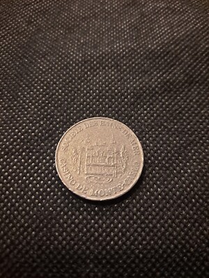 カジノ・ド・モンテカルロ（CASINO DE MONTE CARLO）のトークン SBM 10 CASINO DE MONTE-CARLO TOKEN! e6401UXX | eBay