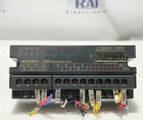 MODULO TERMINALE UNITÀ I/O MITUSBISSHI AJ65SBTB1-16DT 24VDC 7mA AJ65SBTB116DT - Foto 7 di 9
