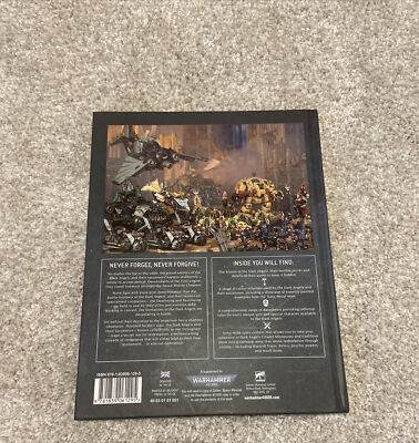 Games Workshop Warhammer 40k Codex Dark Angels V.9 (Italiano) - Copertina Rigida, 80 Pagine