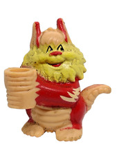 Figura de PVC de colección Thundercats Snarf Lápiz Topper Soporte de Paja 1986 Burger King