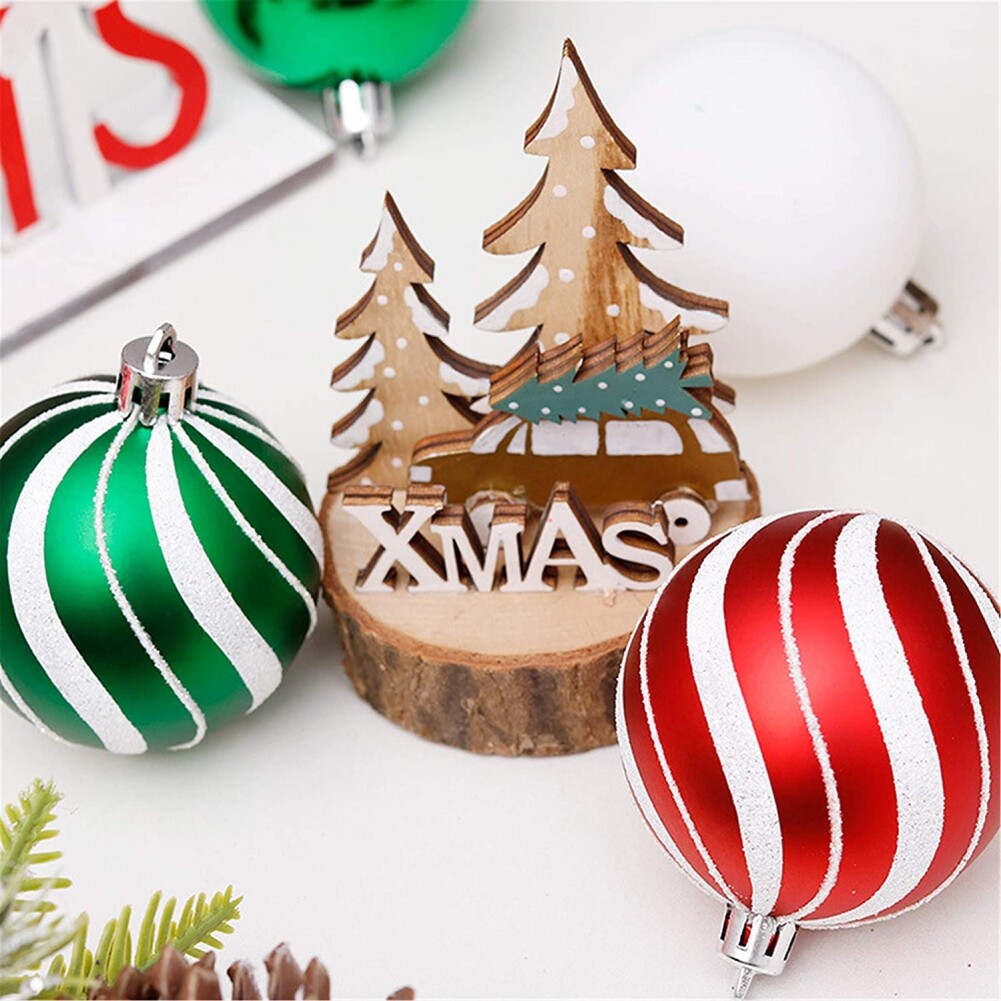 30pcs Large Christmas Tree Balls DIY Baubles Party Wedding Ornament Decoration eBay