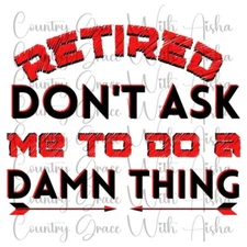 Sublimation Transfer Print Retired Ready to Press Heat Transfer