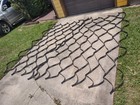 2 In Thick Geogrid 11'x11' Ground Stabilization Rock Gravel Patio Driveway