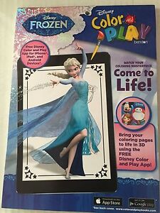 Disney Frozen Color & Play Giant Coloring Activity Book Come To Life In 3D 9781505003994 | eBay