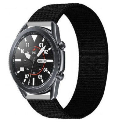 Nylon Armband Samsung Galaxy Watch 3 4 5 6 Gear S3 Huawei GT2 GT3 PRO GT4 GT2e