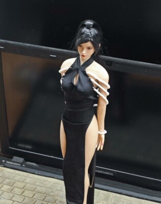 1/6 Scale Female Soldiers Custom Clothes DIY Sexy Dealer Croupier Clothes  Suits