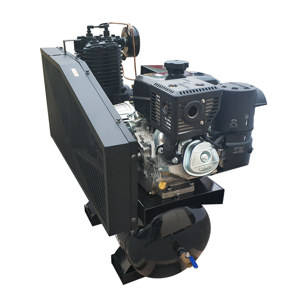 19Cfm 180PSI 15HP Two-Stage Piston Air Compressor / Generator / Welder 30 Gallon