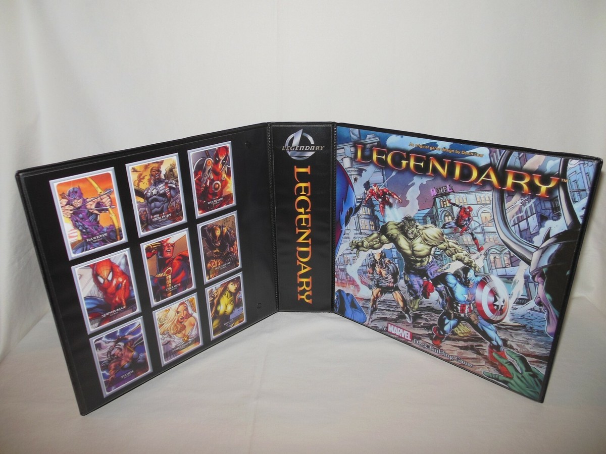 Custom Made 2 Inch Marvel Legendary Trading Card Collector Binder | eBay