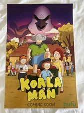 SDCC 2022 KOALA MAN 12"x18" COMIC CON EXCLUSIVE FOX HULU RARE HTF