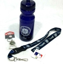 Seattle Mariners Water Bottle Lanyard Keychain Bottleopener Gym Locker Room Lot