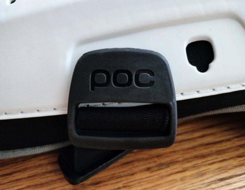 Protectores de pierna POC Bone VPD espinilleras blancas armadura de ciclismo talla pequeña Foto 2 de 4