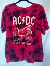 AC/DC For Those About to Rock T Shirt w/ Cannon 2XL