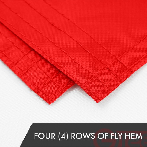 G128 Canada Canadian Flag 1x1.5 Ft ToughWeave Series Embroidered 210D Polyester - Picture 5 of 7