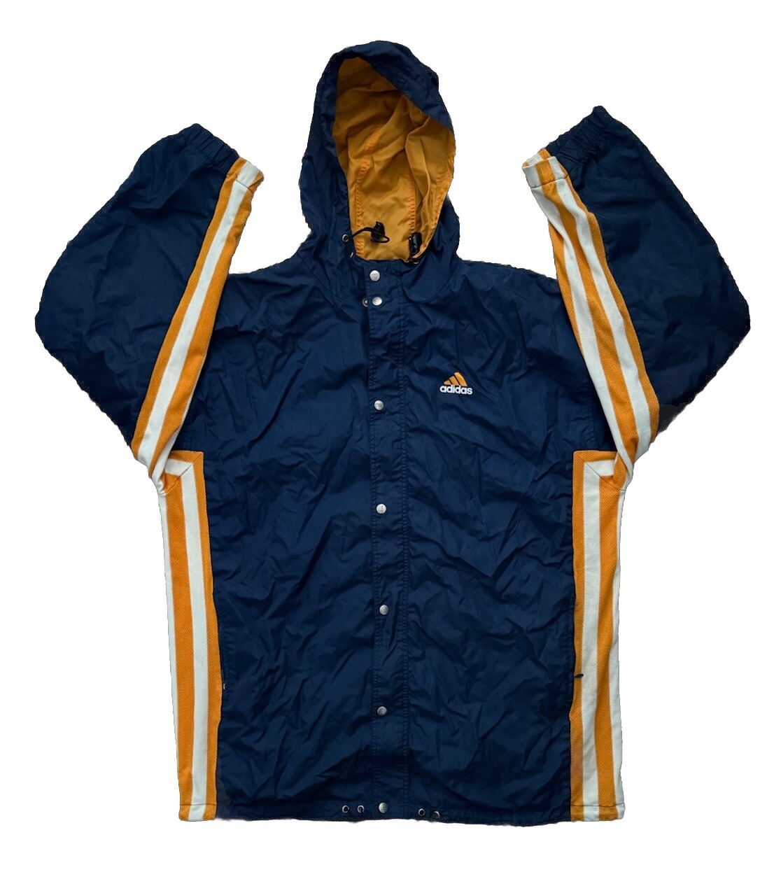 Adidas Vintage / Y2K Windbreaker Long Jacket Size XL