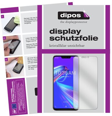 6x Schutzfolie für Asus ZenFone Max (M2) klar Displayschutzfolie Folie Display