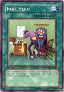 Fake Hero - POTD-EN038 - Common - 1st Edition x3 - Lightly Played