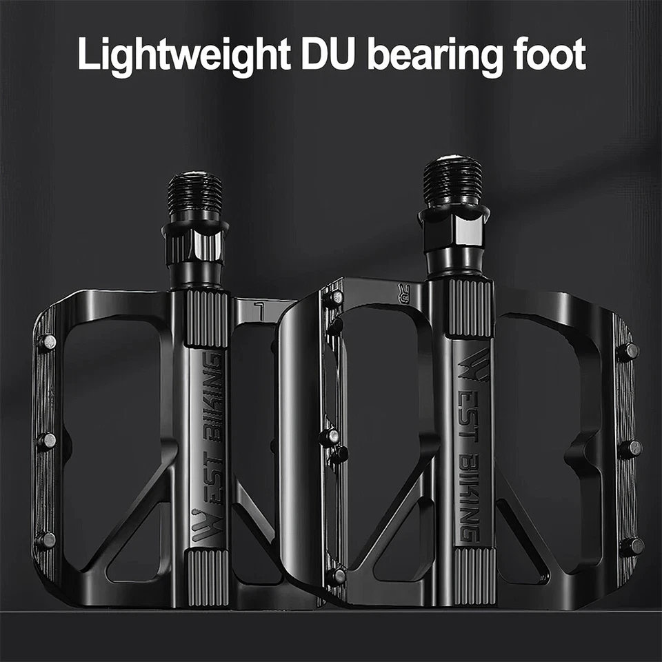 9/16" MTB Road Bike Pedals Bicycle Pedal Sealed Bearing Pedals 1 Pair For Bike - Image 3 of 4