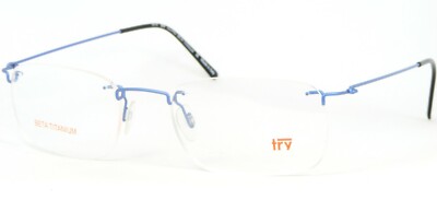 Try TECHNO TY63709 BLUE EYEGLASSES GLASSES BETA TITANIUM TY637 52-18-135mm Italy