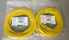 Panduit UTPSP45YLY Cord   45 FT   LOT OF 2