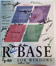 SIGNED R:BASE for Windows. Classic Relational Database. V5