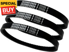 3pcs 30 Series go Kart Drive Belt Replacement Parts for Manco 5959 / Comet 20358