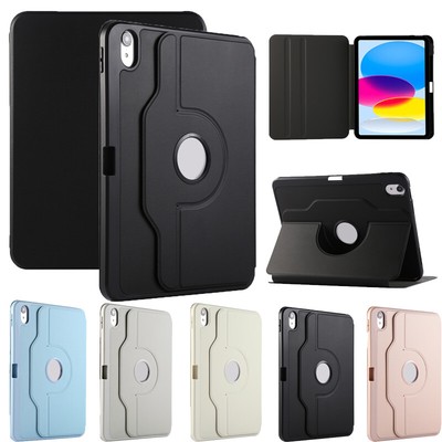 For iPad A16 11/10/9/8/7/6/5th Gen Mini Air Pro Rotate Smart Leather Case Cover