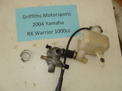 2004 YAMAHA RX-1 WARRIOR 1000cc 03-05 coolant tank bottle thermostat sensor burp