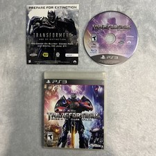Transformers: Rise of the Dark Spark PS3 (PlayStation 3, 2014) Tested w/ Insert