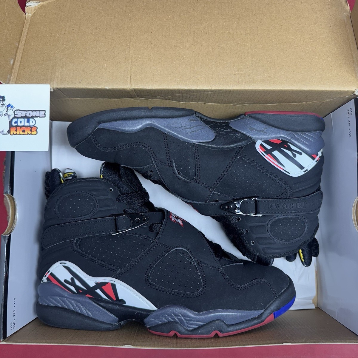 Nike Air Jordan 8 Retro Playoff 2007 Size 7.5 OG 305381-061 VIII I