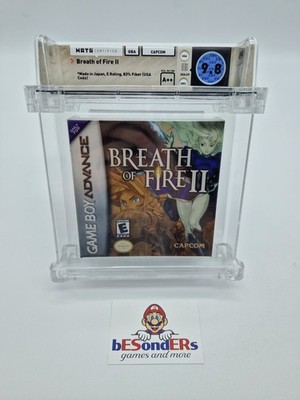 Breath of Fire II - WATA 9.8 A++ - SEALED - Nintendo Gameboy Advance GBA, No VGA