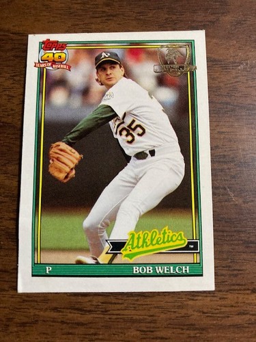 1991 Bob Welch #50