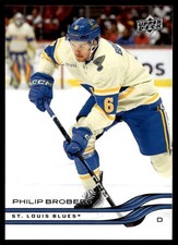2025-26 Upper Deck Base Philip Broberg St. Louis Blues #405
