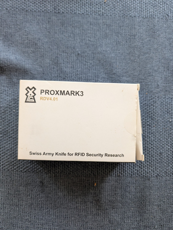proxmark3 rdv4.01 w/latest Iceman fork installed