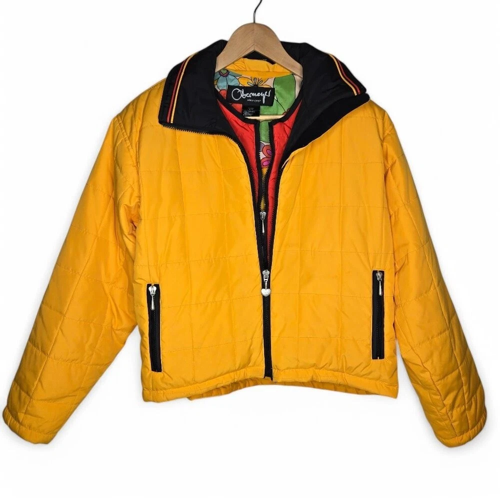 Obermeyer Square Puffer Snow Jacket Women's Heart Throb Double Layer Winter 10