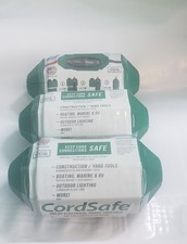 CordSafe Extension Cord Plug Protector  Safety Cover Water-Resistant 3-Pack NEW