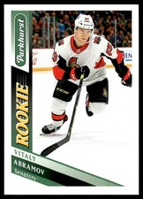 2019-20 Parkhurst ROOKIE Vitaly Abramov Rookie Ottawa Senators #287