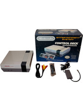 Rare 1988 Original Nintendo NES Control Deck Console Boxed Untested NES-001
