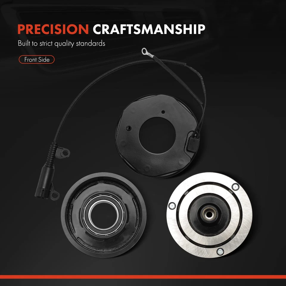 Kit embrague compresor aire acondicionado con polea de 5 ranuras para BMW 320i 323Ci 323i 328i 325i Foto 4 de 4