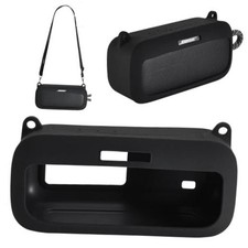 Silicone Cover Case for Bose SoundLink Plus,Protective Travel Carrying black