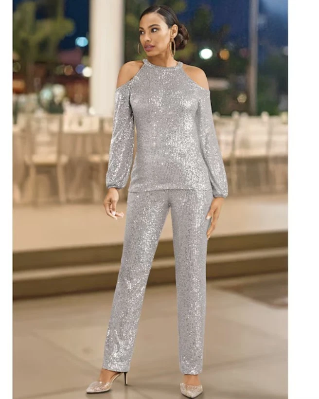 Pant Suit Silver Suits & Suit Separates for Women for sale - eBay