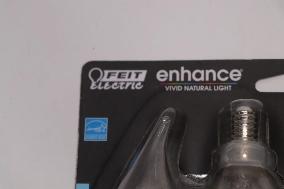 (4-Pk) Feit Electric Candelabra LED Light Bulbs Dimmable 40W Daylight White - Image 2 of 4
