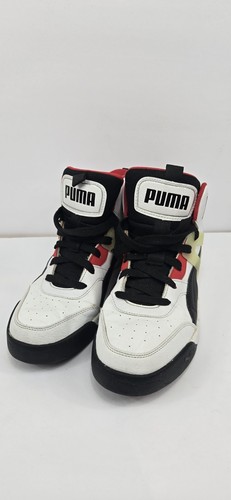 Größe 10 Puma Backcourt Mid Rot Sneaker High Top 374139-01 Basketballschuhe