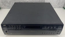 JVC XL-F254 5-Disc CD Changer Carousel – Tested Working Black Left and Right