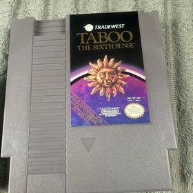 Taboo: The Sixth Sense (Nintendo NES, 1989) Cartridge Only 