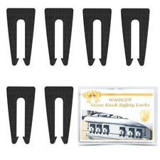 Stove Knob Safety Covers, 6 Pack Gas Stove Knob Locks Protecting Kids and Pet...